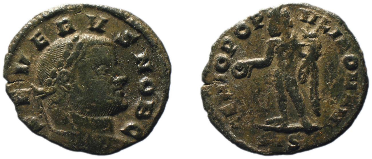RIC VI Siscia 167, аверс, bm
