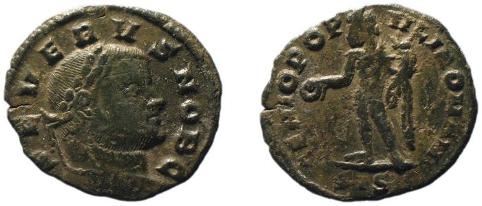 RIC VI Siscia 167, реверс, bm