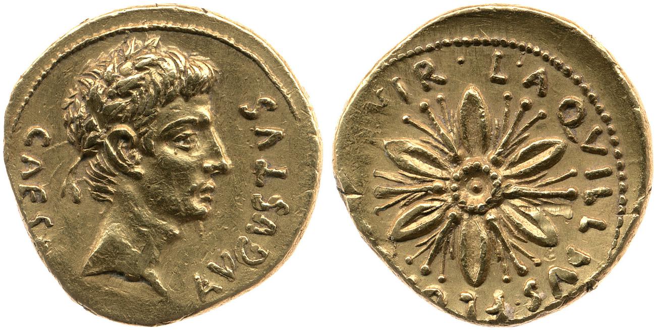 obverse RIC I (second edition) Augustus 308