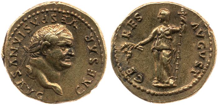 реверс RIC II, Part 1 (second edition) Vespasian 967