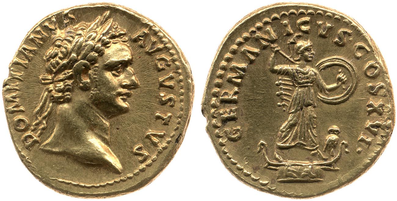 аверс RIC II, Part 1 (second edition) Domitian 744