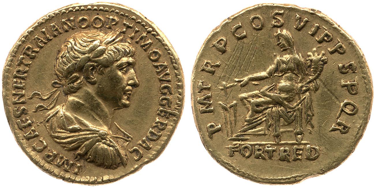 аверс RIC II Trajan 319