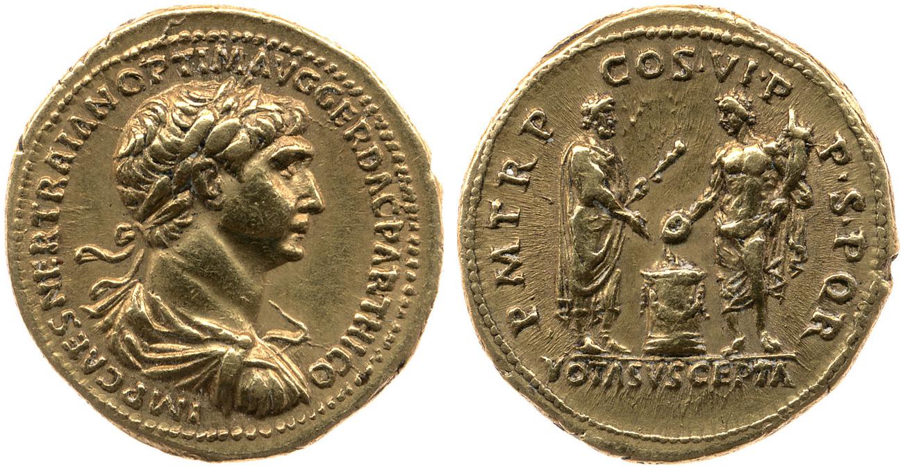 аверс RIC II Trajan 373