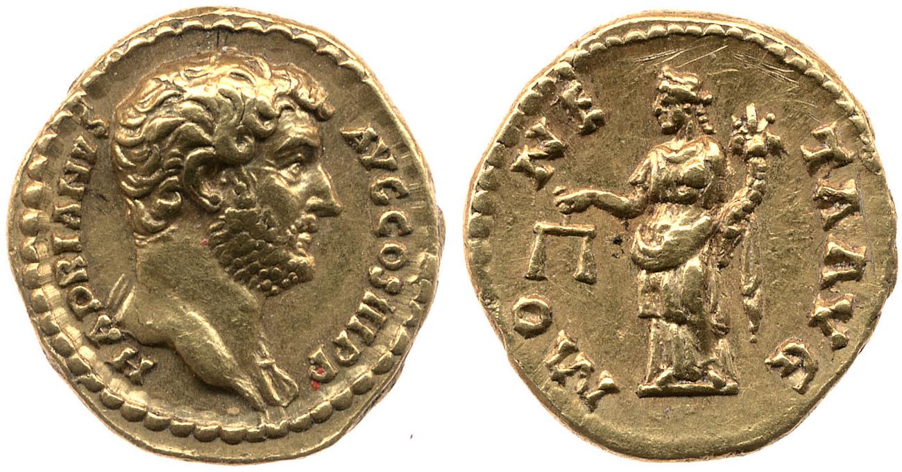 аверс RIC II, Part 3 (second edition) Hadrian 2221