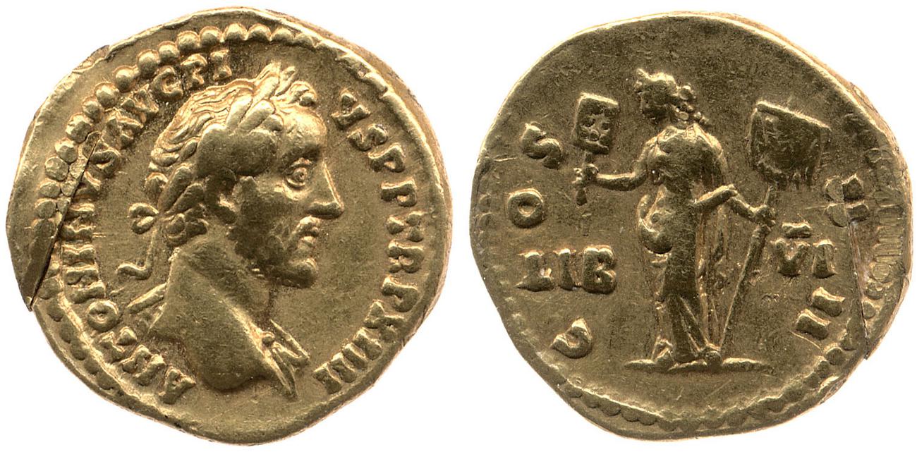 аверс RIC III Antoninus Pius 198B