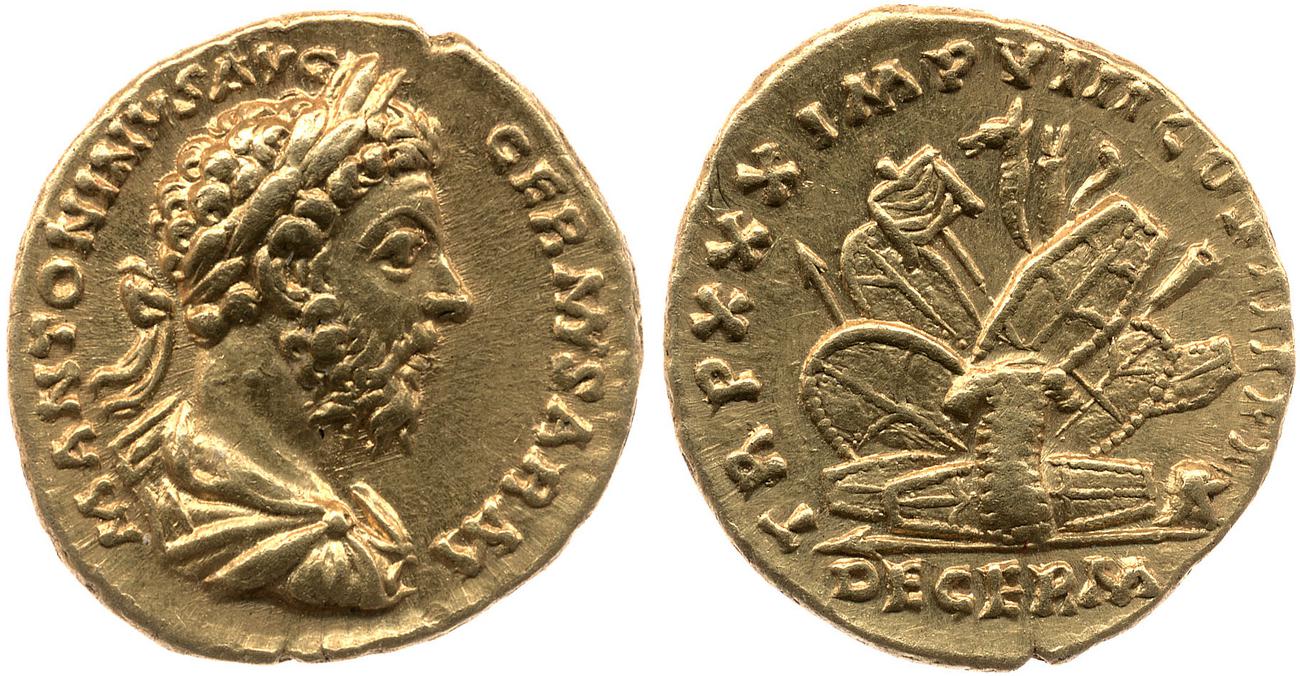 аверс RIC III Marcus Aurelius 337