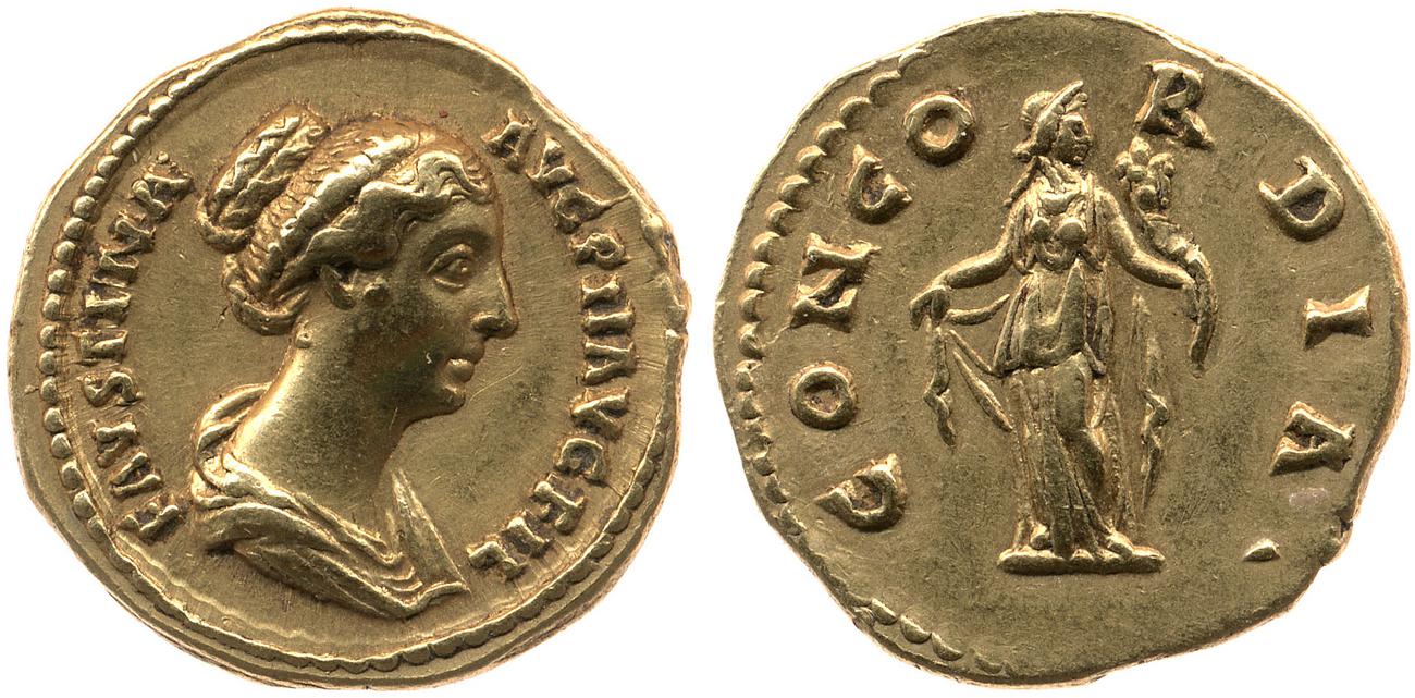 RIC III Antoninus Pius 500a, аверс, bm