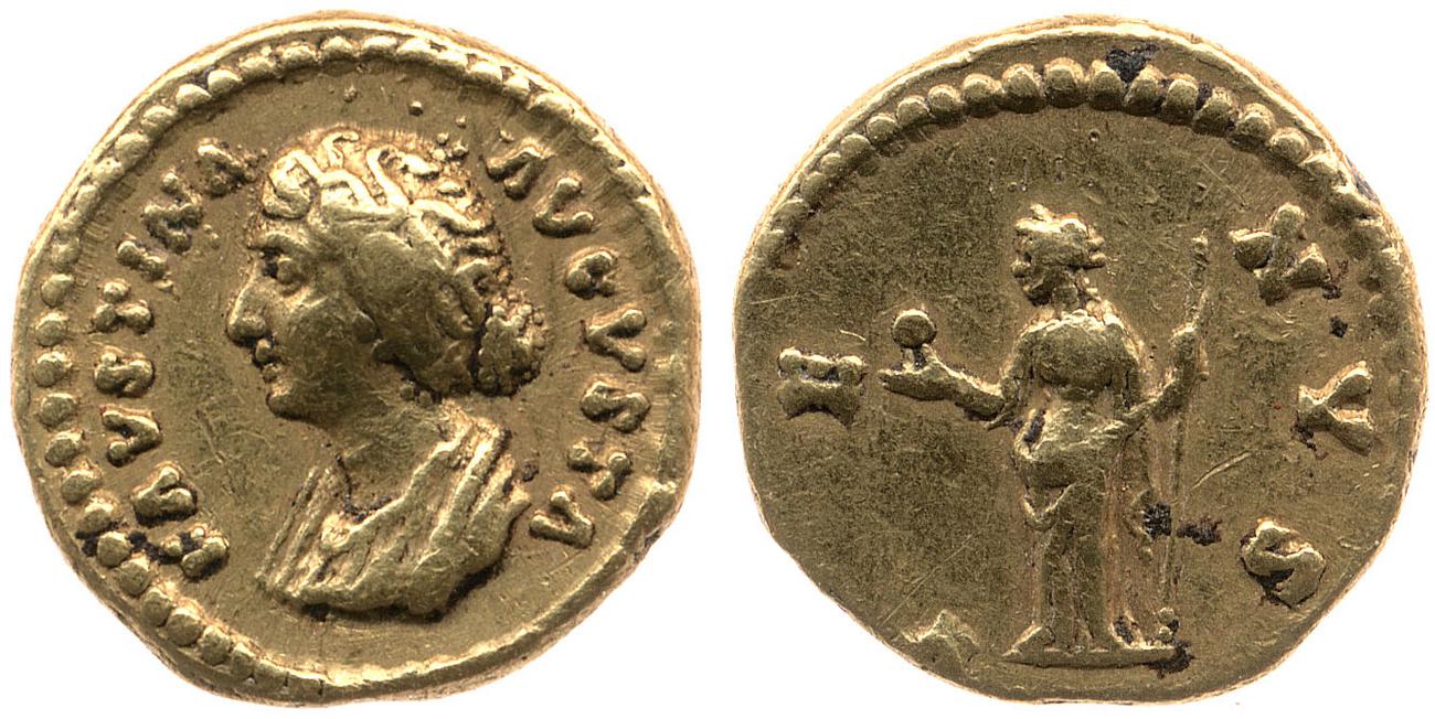 аверс RIC III Marcus Aurelius 727