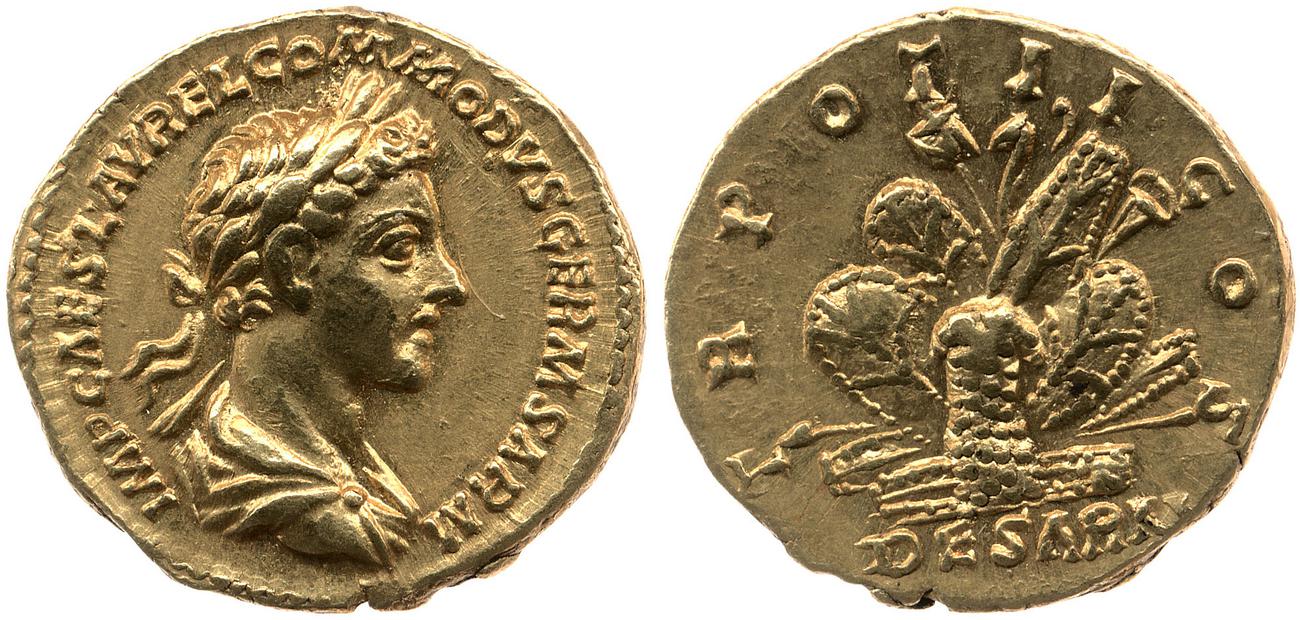 аверс RIC III Marcus Aurelius 630