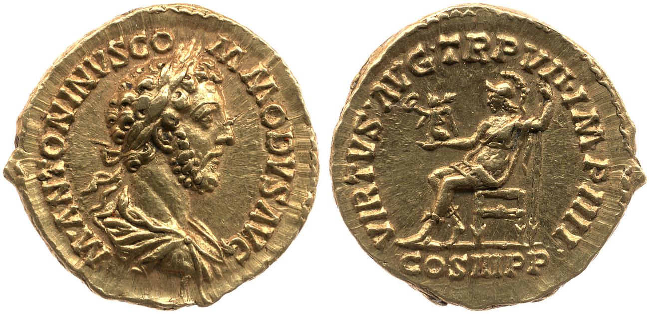 аверс RIC III Commodus 41