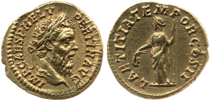 реверс RIC IV Pertinax 4A