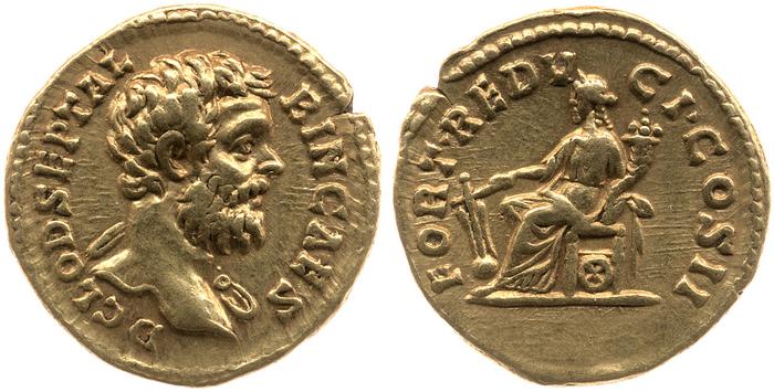 реверс RIC IV Clodius Albinus 5B