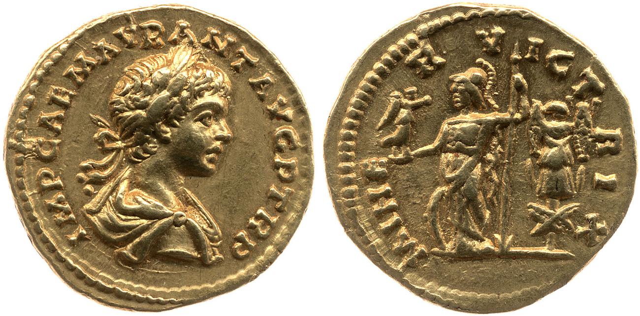 RIC IV Caracalla 25A, аверс, bm
