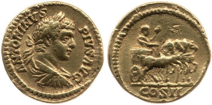 реверс RIC IV Caracalla 87b