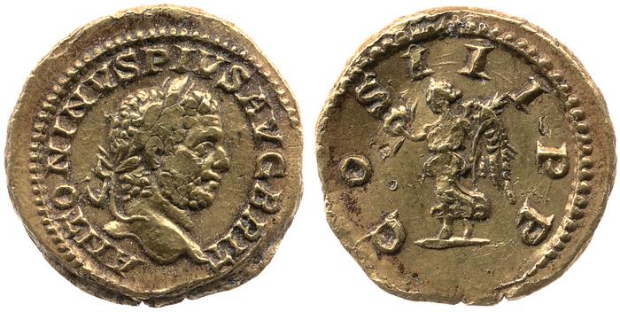 реверс RIC IV Caracalla 202B