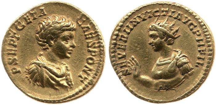 RIC IV Geta 21, реверс, bm