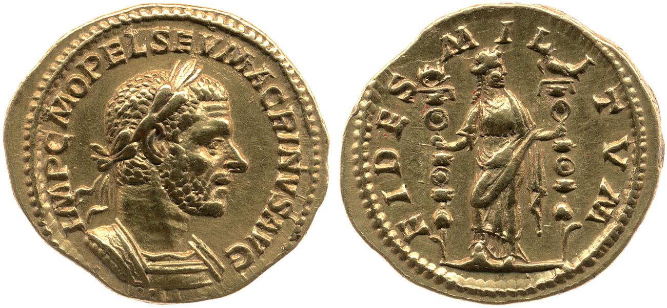 аверс RIC IV Macrinus 64