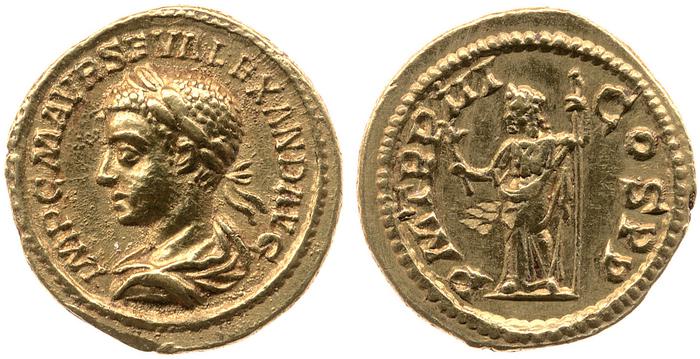 реверс RIC IV Severus Alexander 39