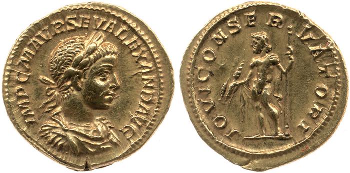 реверс RIC IV Severus Alexander 140