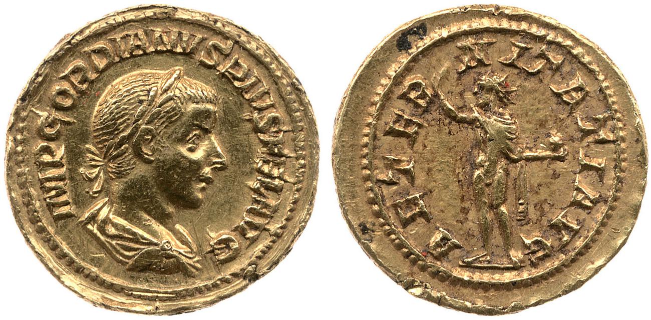 RIC IV Gordian III 109, аверс, bm