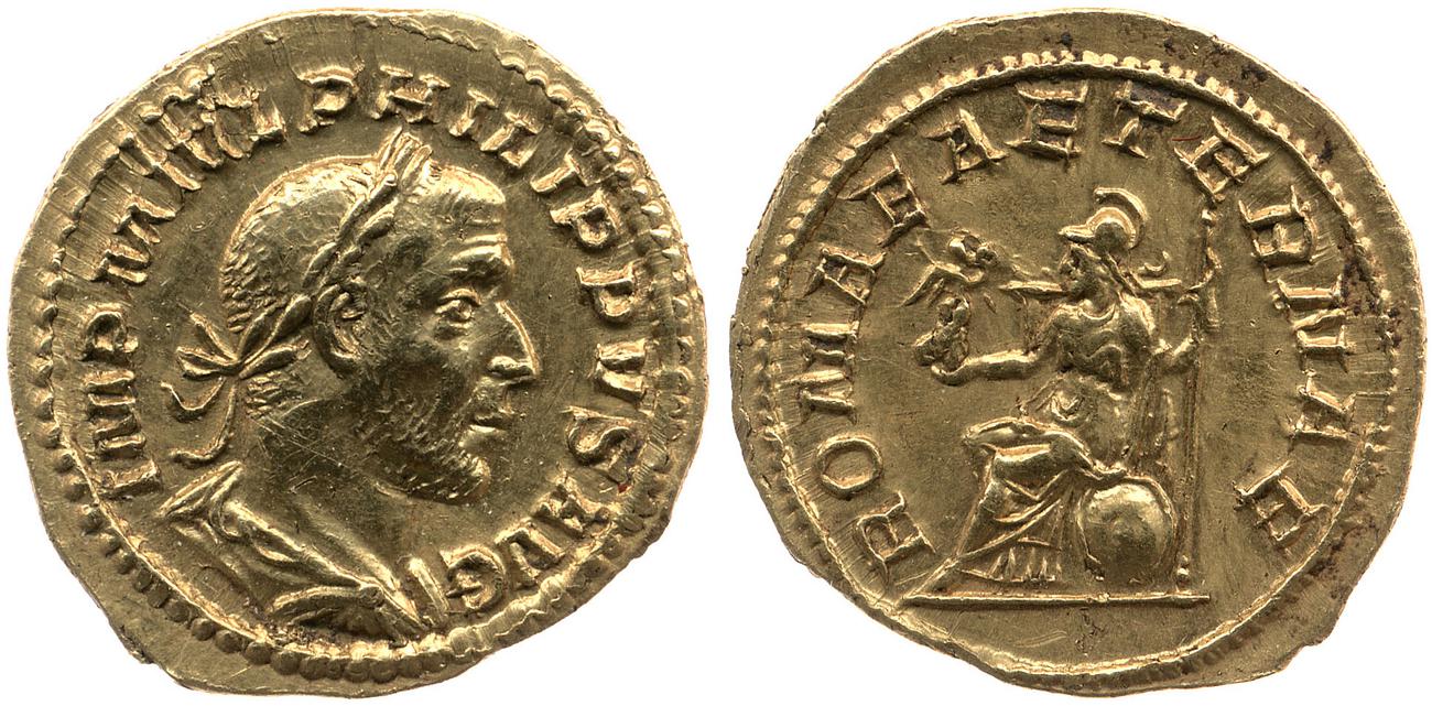 аверс RIC IV Philip I 44A