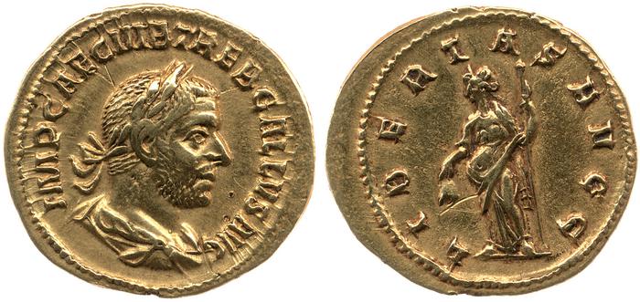 реверс RIC IV Trebonianus Gallus 20