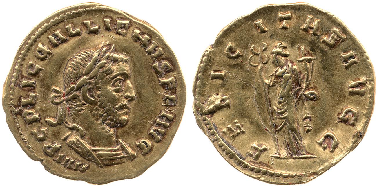 RIC V Gallienus (joint reign) 73, аверс, bm