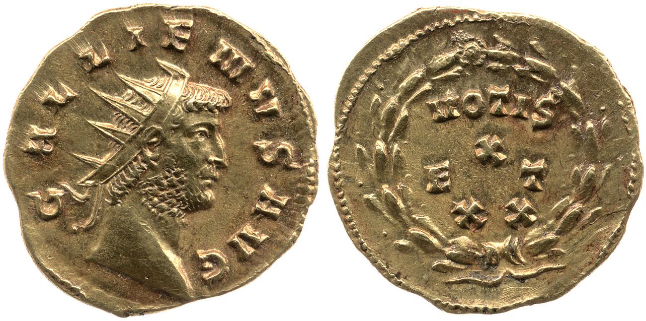 аверс RIC V Gallienus 96