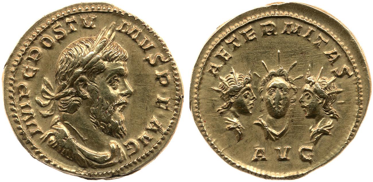 аверс RIC V Postumus 18