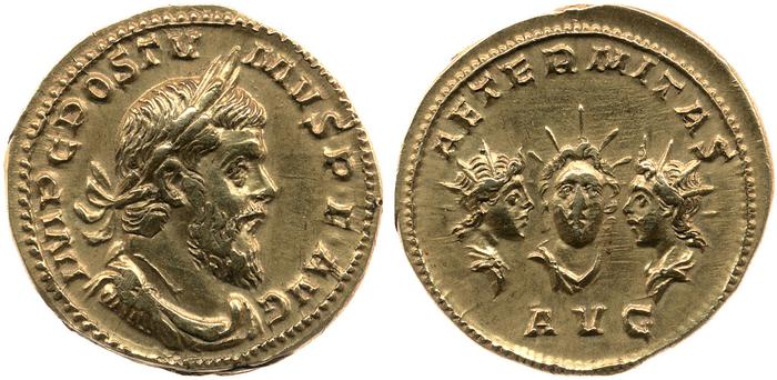 реверс RIC V Postumus 18