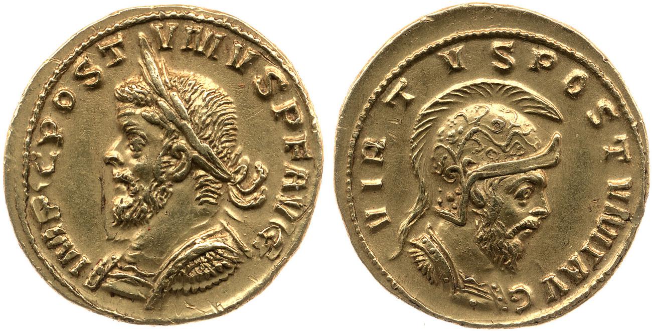 RIC V Postumus 45, аверс, bm