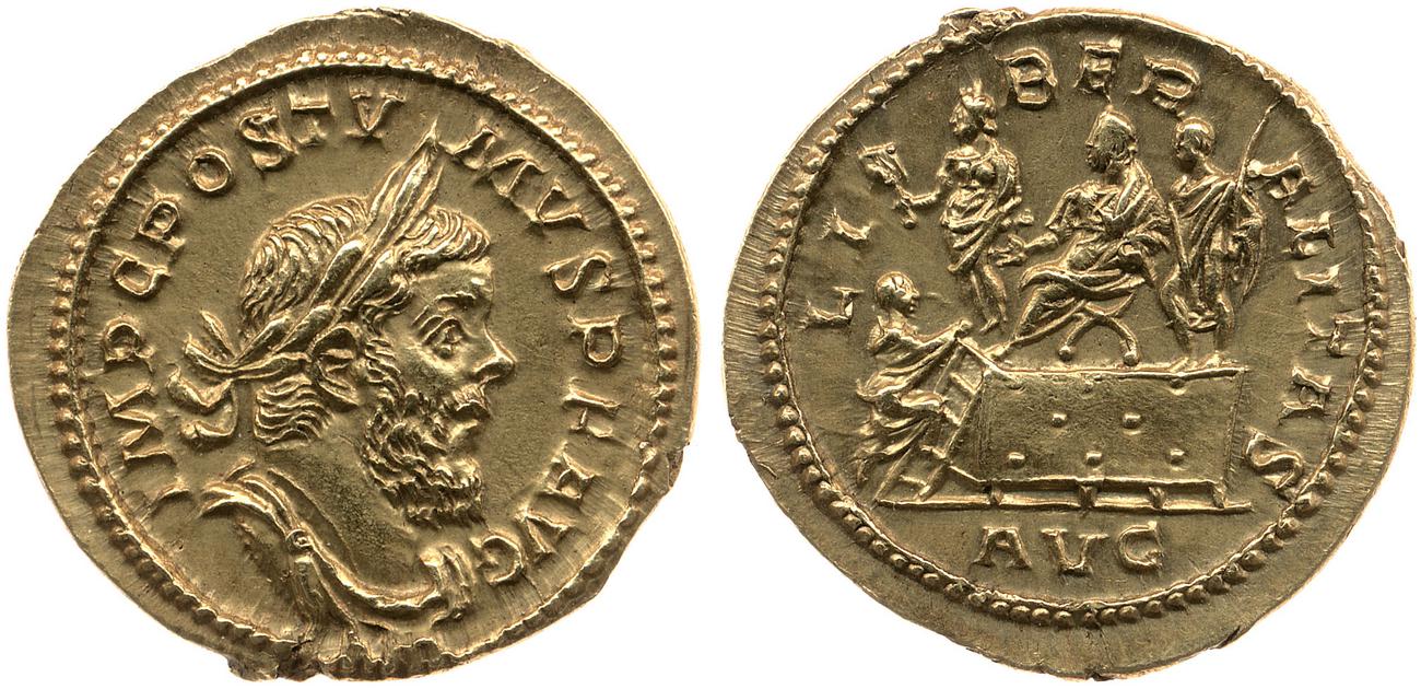 аверс RIC V Postumus 27