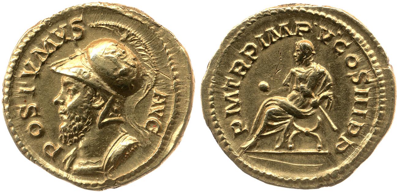 аверс RIC V Postumus 8