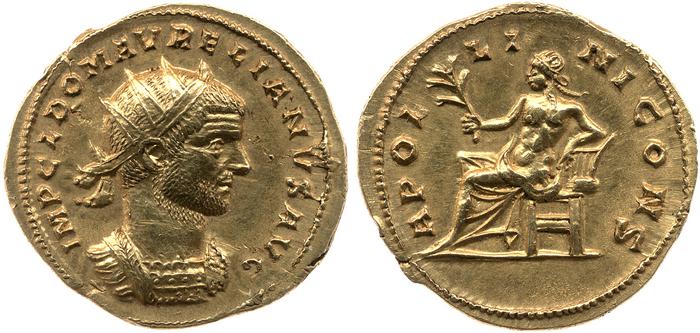 реверс RIC V Aurelian 162