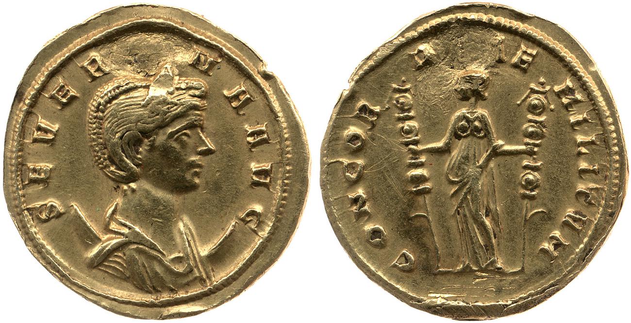 RIC V Severina 2, аверс, bm