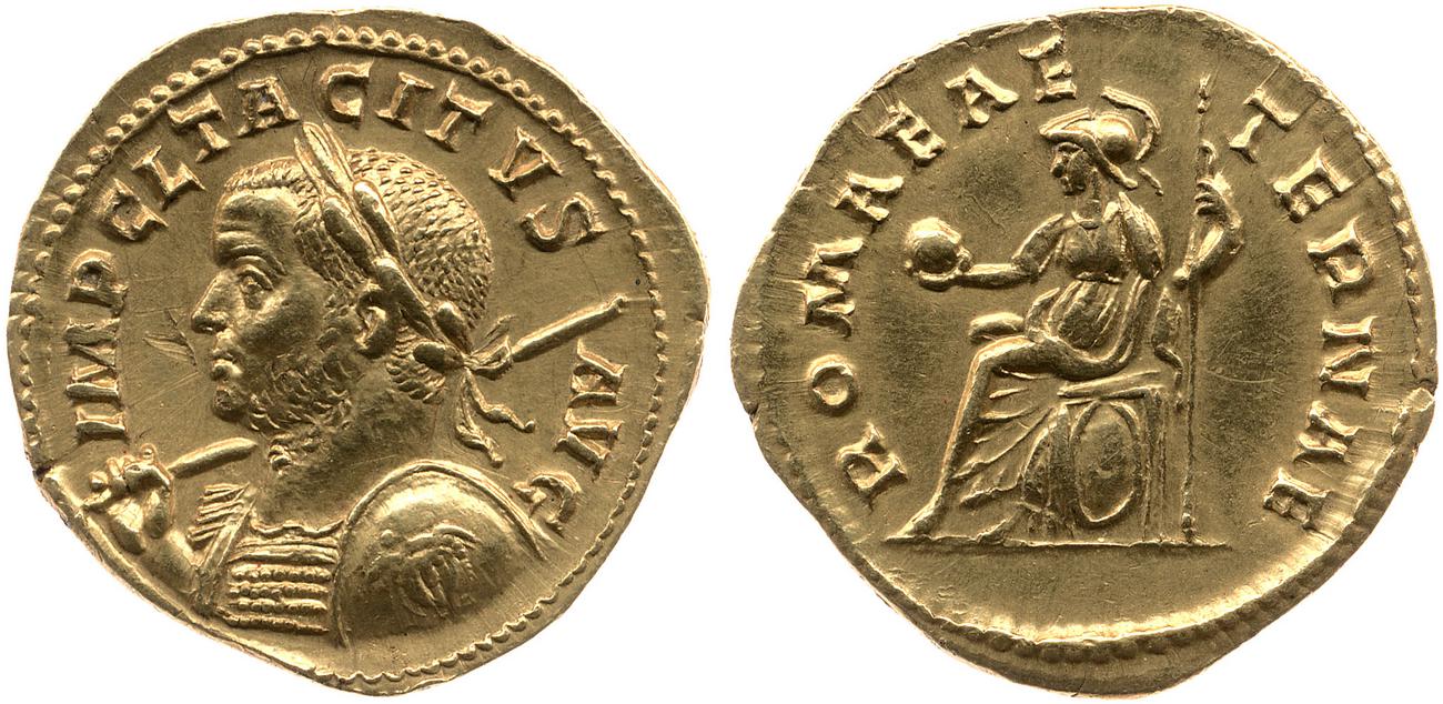 RIC V Tacitus 10, аверс, bm