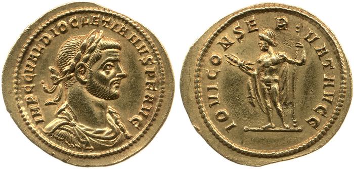RIC V Diocletian 134, реверс, bm