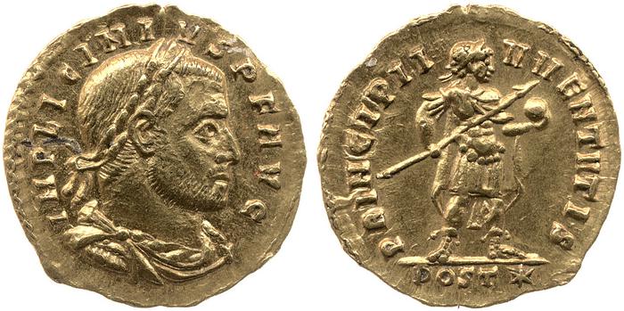 реверс RIC VI Ostia 71