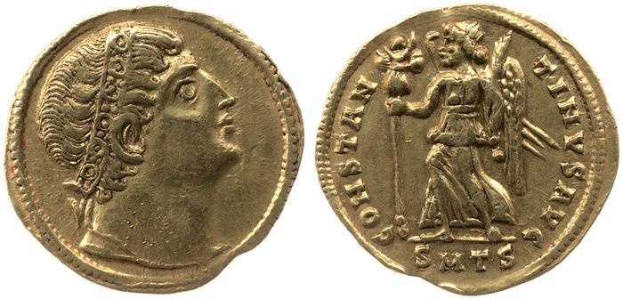 RIC VII Thessalonica 168, реверс, bm