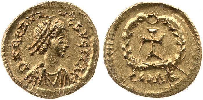 реверс RIC X Romulus Augustulus 3422