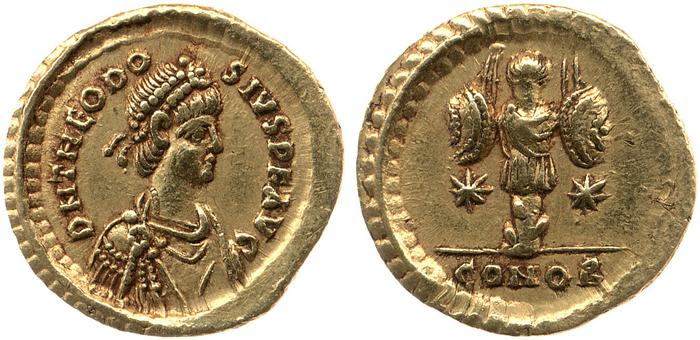 реверс RIC X Theodosius II (East) 333