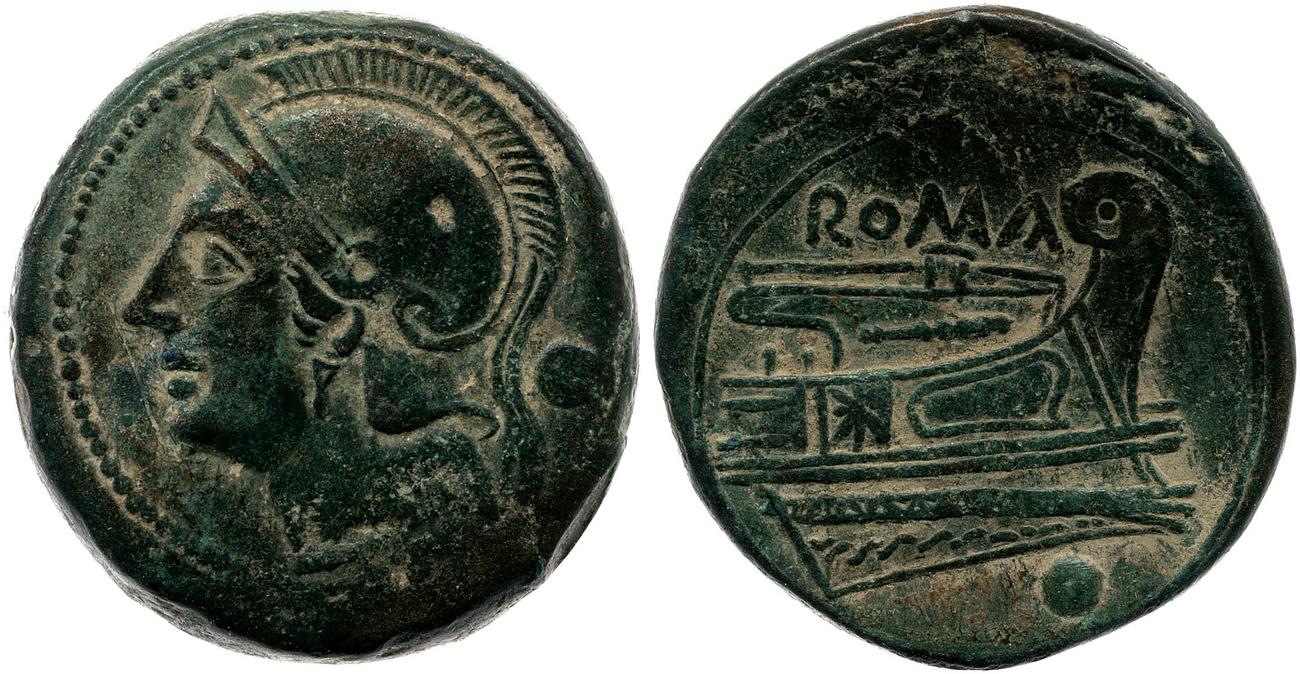 RRC 38/6, аверс, bm
