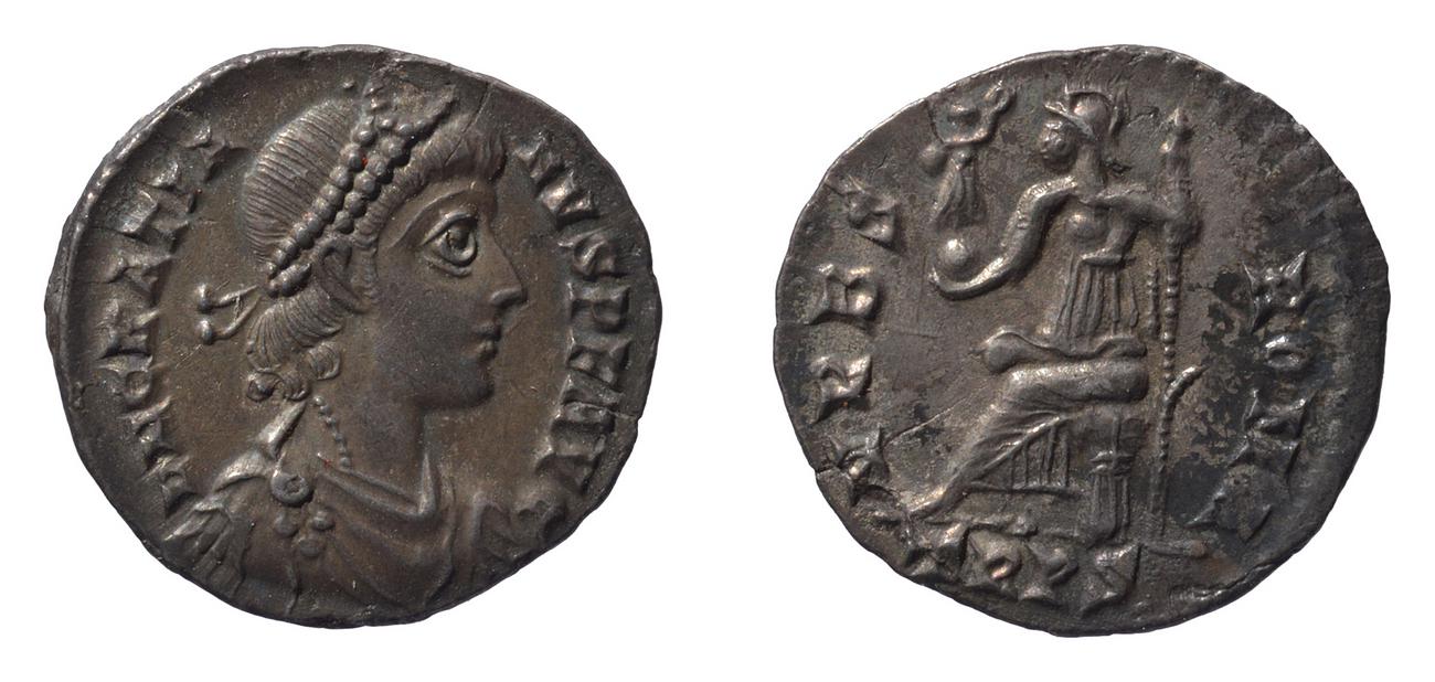 RIC IX Treveri 46B, аверс, bm