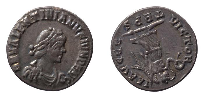 RIC IX Treveri 43, реверс, bm