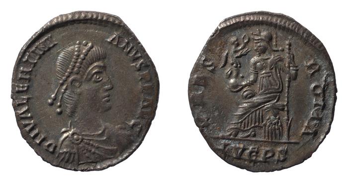RIC IX Lugdunum 43C, реверс, bm
