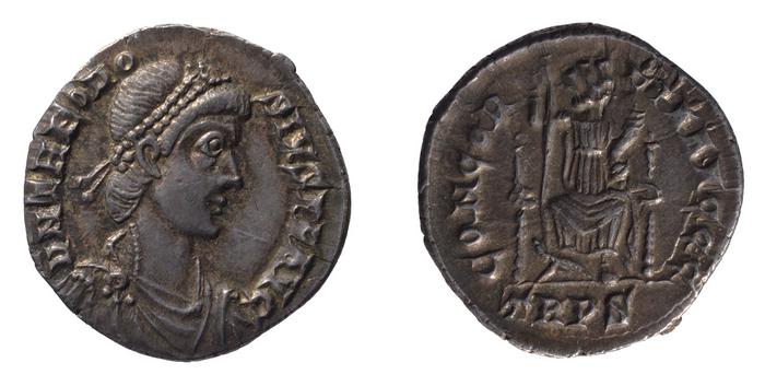 RIC IX Treveri 83A, реверс, bm