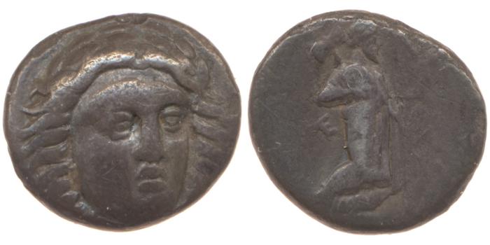 Mausolus of Caria Halicarnassus Konuk 1998 B5, реверс, bm