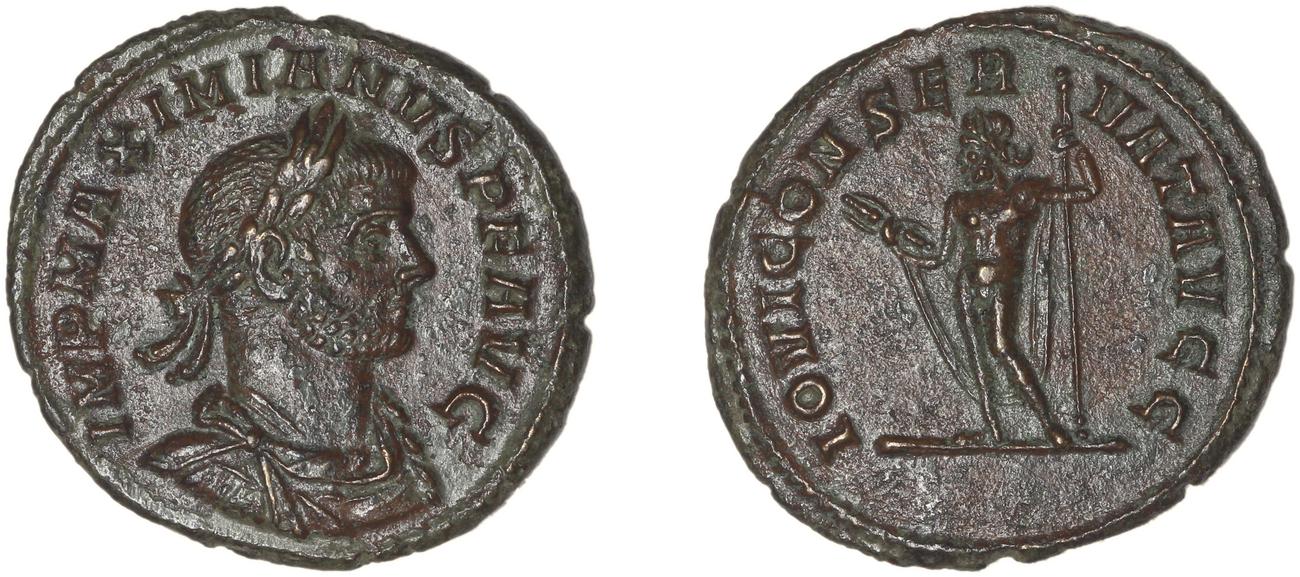аверс RIC V Diocletian 533