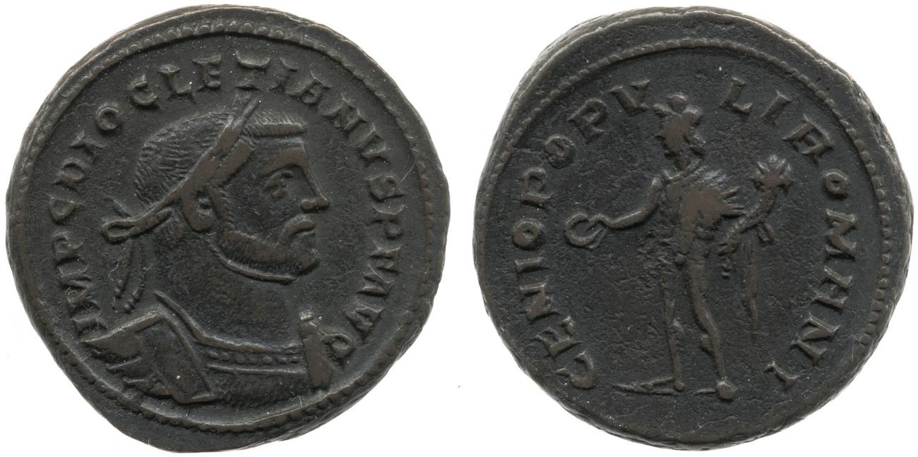 RIC VI Londinium 6a, аверс, bm