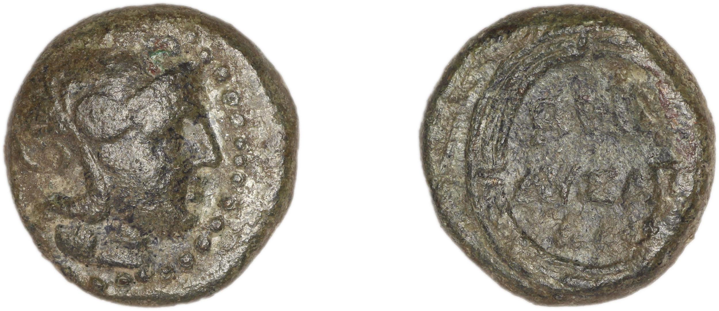 Priene Regling 1927 P, аверс, bm
